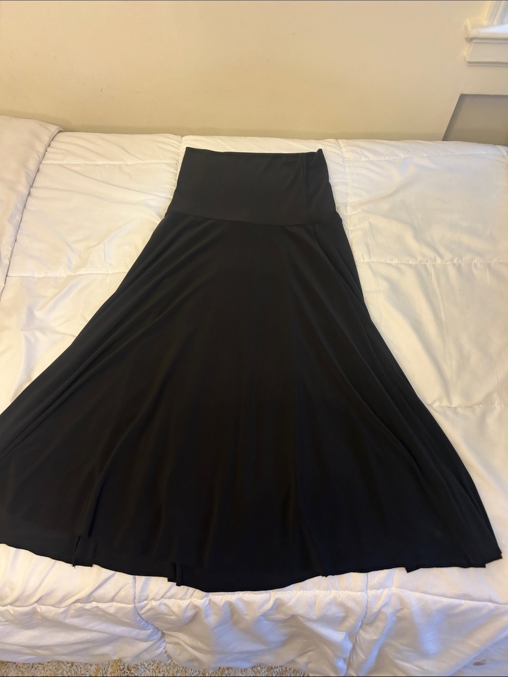 Sympli High-Waist A-Line Maxi Skirt - Doubles as Strapless Dress - Picture 3 of 5